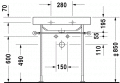 Duravit HAPPY D. 75 x 52,5 cm