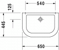 Duravit HAPPY D. 65 x 44,5 cm