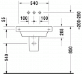 Duravit HAPPY D. 65 x 44,5 cm