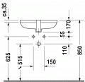 Duravit HAPPY D. 48 x 34,5 cm