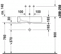 Duravit HAPPY D. 60 x 40 cm 