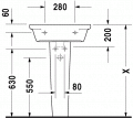 Duravit STARCK 2 55 x 47 cm