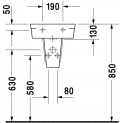 Duravit STARCK 2 38 x 26 cm