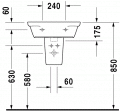 Duravit STARCK 2 50 x 41 cm