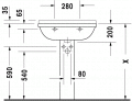 Duravit STARCK 3 65 x 48,5 cm