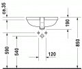 Duravit STARCK 3 49 x 36,5 cm