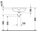 Duravit STARCK 3 49 x 36,5 cm