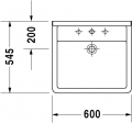 Duravit STARCK 3 60 x 54,5 cm