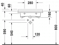 Duravit STARCK 3 60 x 54,5 cm