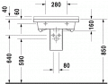 Duravit STARCK 3 60 x 54,5 cm