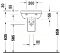 Duravit STARCK 3 45 x 32 cm