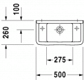 Duravit STARCK 3 50 x 26 cm