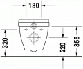 Duravit STARCK 3 COMPACT hlbok splachovanie