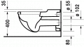 Duravit STARCK 3 hlbok splachovanie