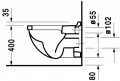 Duravit STARCK 3 hlbok splachovanie