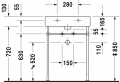 Duravit VERO  60 x 46,5 cm