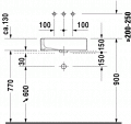 Duravit VERO  50 x 38 cm