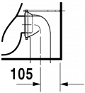 Duravit VERO hlbok splachovanie