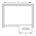 Roth EXCLUSIVE LINE 500 ECD2 L(P) posuvn dvere