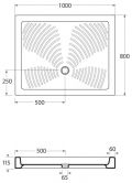 Hopa STELLA 100 x 80 cm keramick vanika